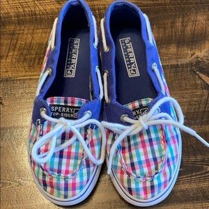 Sperry Colorful Plaid Top-Sider / Boat Shoes